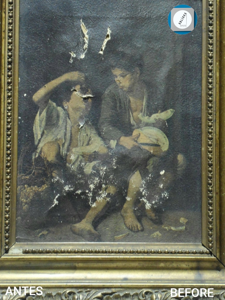 Gravura Crianças comendo fruta de José Malhoa1.3.jpg